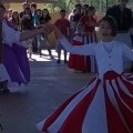 Apresentação artística no CMEI Maria Rossa, em Bateias