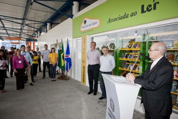 Inauguração da Biblioteca Máquina do Saber